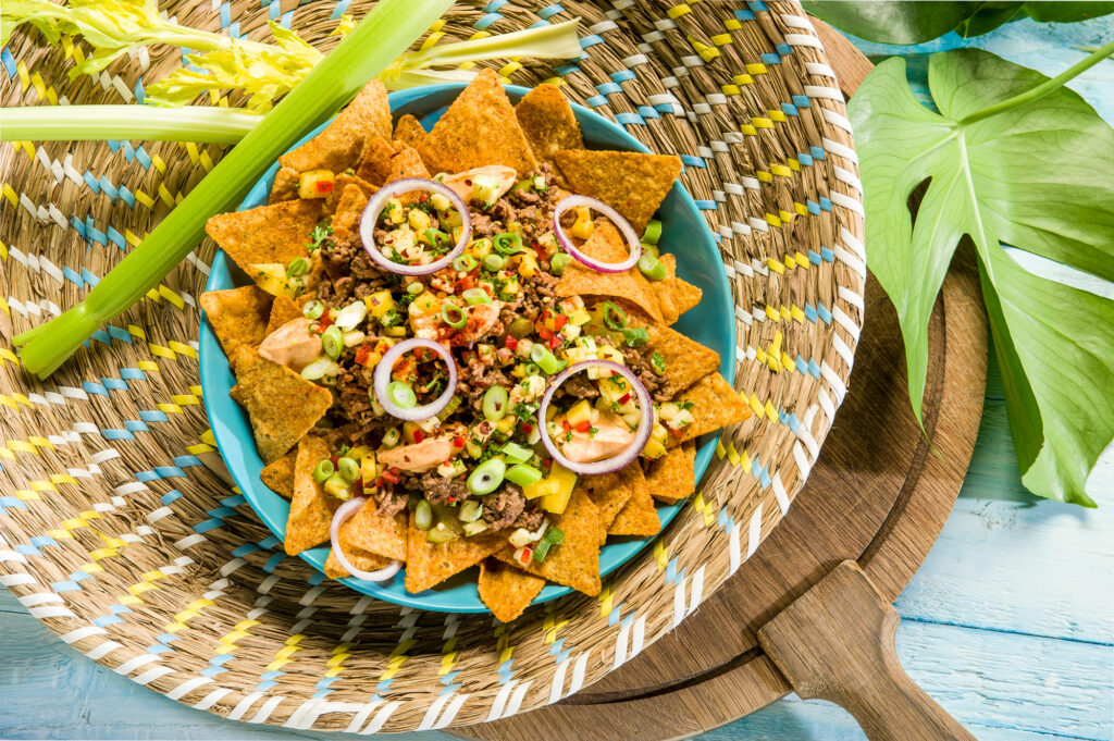 Picante Carne Molida nacho’s